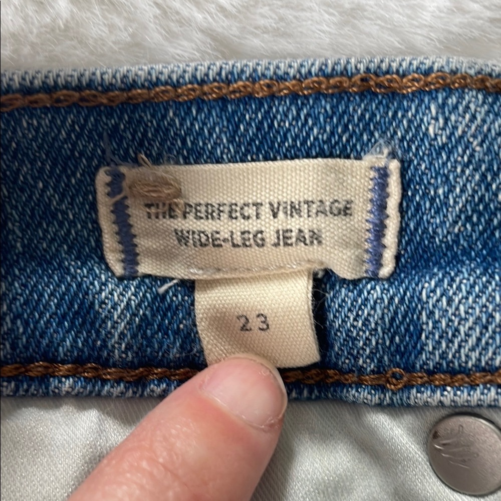 Madewell Light Blue Flare & Wide Leg Jeans - Picture 5 of 11